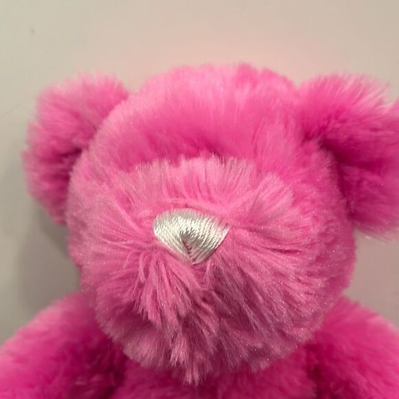 Hershey’s 11” Bubble Yum Teddy Bear Pink Stuffed Plush Animal Toy Play Doll - Picture 2 of 9